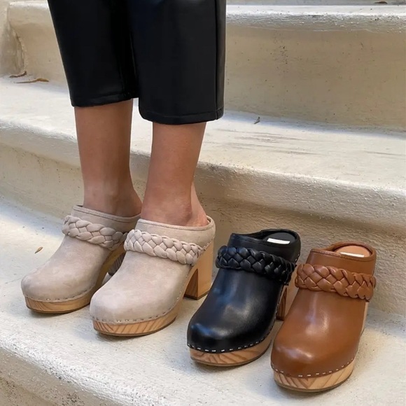 Dolce Vita Hila Braided Clog - saddle leather - size 11 - Picture 3 of 16